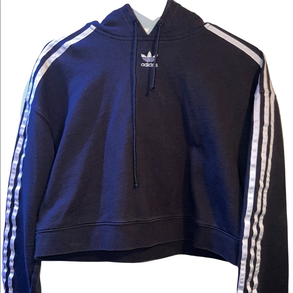 Adidas cropped hoodie
